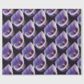 Lavender Calla Lily Geschenkpapier (Flach)