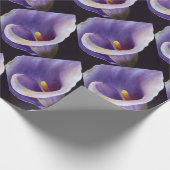 Lavender Calla Lily Geschenkpapier (Ecke)
