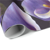 Lavender Calla Lily Geschenkpapier (Rolleneckpunkt)