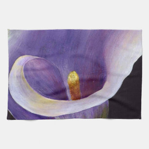 Lavender Calla Lily Küchentuch