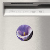 Lavender Calla Lily Magnet (In Situ (Geschirrspüler))