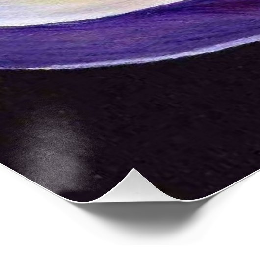 Lavender Calla Lily Poster (Ecke)