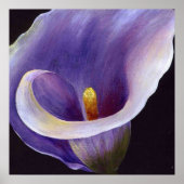 Lavender Calla Lily Poster (Vorne)