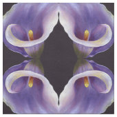Lavender Calla Lily Stoff (Muster)