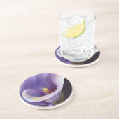 Lavender Calla Lily Untersetzer (Seite)