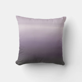 Lavender & Charcoal Gray AI Art Kissen
