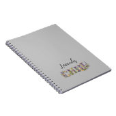 Lavender Chill Notizblock (Rechte Seite)