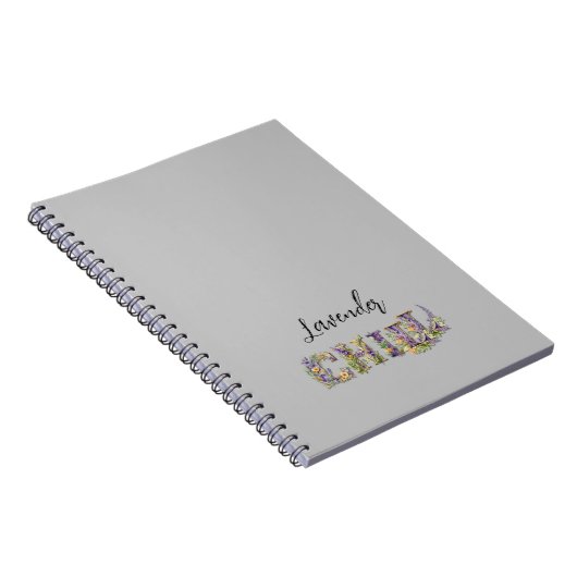 Lavender Chill Notizblock (Rechte Seite)