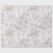 Lavender Chinoiserie-Geschenk Geschenkpapier (Flach)
