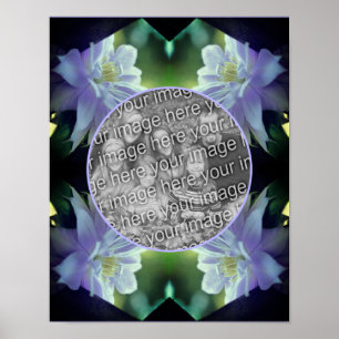 Lavender Clematics Blume Erstellen Sie Ihr eigenes Poster