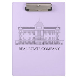 Lavender Clipboard mit architektonischem Design Klemmbrett