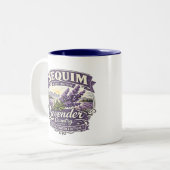 Lavender Country Mug | Farbige Innenseite Zweifarbige Tasse (Vorderseite Links)