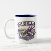 Lavender Country Mug | Farbige Innenseite Zweifarbige Tasse (Links)