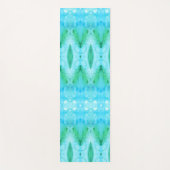 Lavender Crocus 2 x GL Ikat  Yogamatte (Vorderseite)