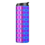 Lavender Crocus Ikat 6 Miami Thermosbecher (Nach links gedreht)