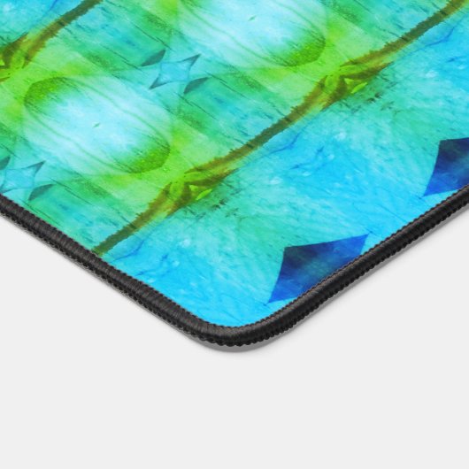 Lavender Crocus x GL Ikat 5 Schreibtischunterlage (Ecke)