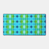 Lavender Crocus x GL Ikat 5 Schreibtischunterlage (Vorderseite)