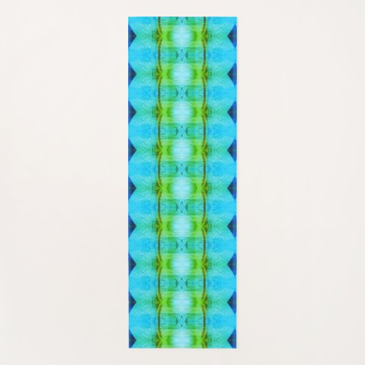 Lavender Crocus x GL Ikat 5 Yogamatte (Vorderseite)