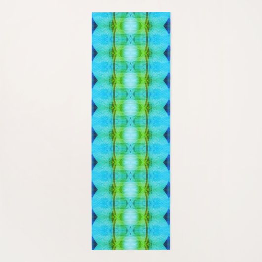 Lavender Crocus x GL Ikat 5 Yogamatte (Rückseite)