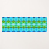 Lavender Crocus x GL Ikat 5 Yogamatte (Vorderseite (Horizontal))