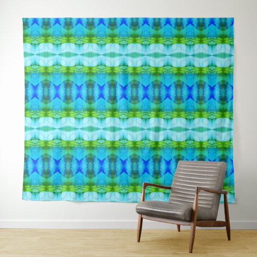 Lavender Crocus X GL Ikat 6 Wandteppich (Beispiel (Horizontal))