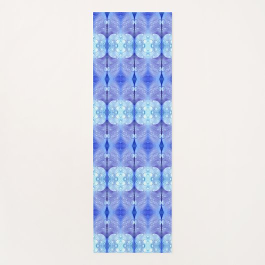 Lavender Crocus x Recoleta 3 Ikat Yogamatte (Vorderseite)