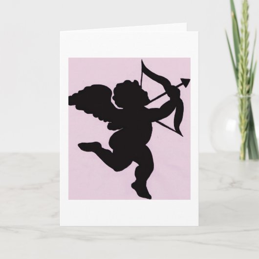 LAVENDER CUPIDO KARTE (Vorderseite)