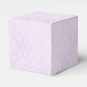 Lavender Damask Favor Box Geschenkschachtel