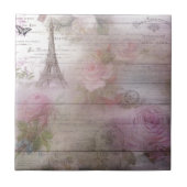 Lavender Decoupage Fliese (Vorderseite)