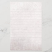 Lavender Deer Dreamy Boho Chic Monogram (Rückseite)