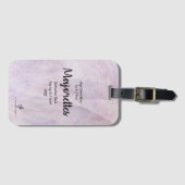 Lavender Delite Majorettes Band Trip Gepäckanhänger (Vorderseite (Horizontal))