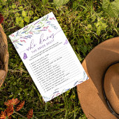 Lavender, der Braut das beste Duschspiel kennt