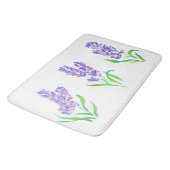 Lavender Design Bath Mat Badematte (Schrägansicht)