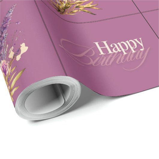 Lavender Design Geschenkpacker Geschenkpapier (Rolleneckpunkt)