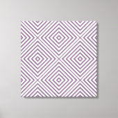 Lavender Diamond Zickzack @ Emporiomoffa Leinwanddruck (Vorderseite)