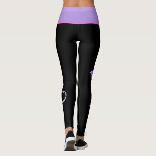 Lavender Dragon Leggings (Rückseite)