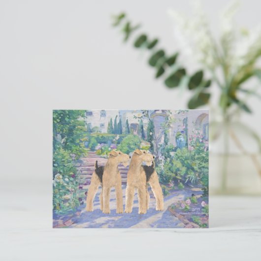 Lavender Dream Postkarte (Stehend Vorderseite)