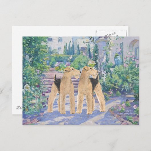 Lavender Dream Postkarte (Vorne/Hinten)