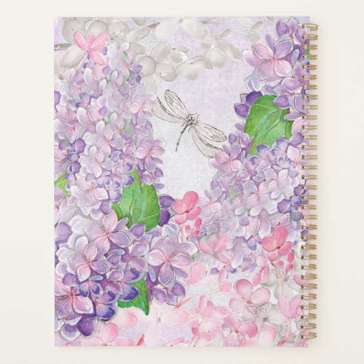 Lavender Dream Wedding Planner Planer (Rückseite)