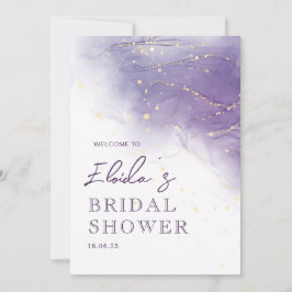 Lavender Dreams Bridal Dusche Einladung
