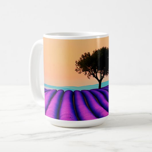 Lavender Dreams Kaffeetasse (Vorderseite Links)