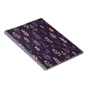 Lavender Dreams Pattern Notizblock (Rechte Seite)
