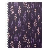 Lavender Dreams Pattern Notizblock (Vorderseite)