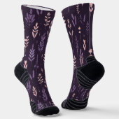 Lavender Dreams Pattern Socken (Gewinkelt)