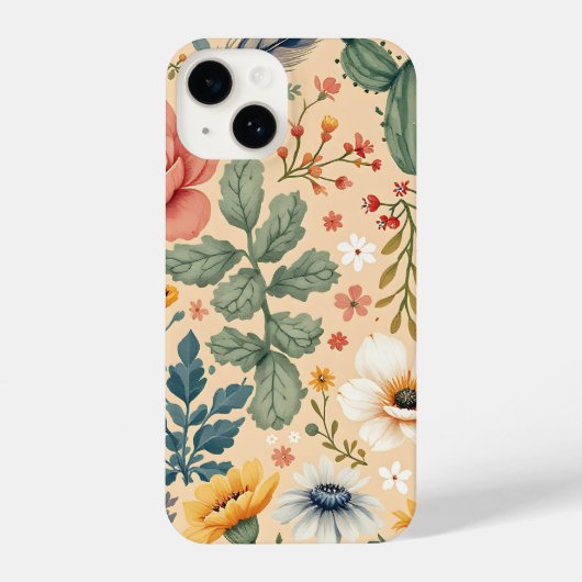 Lavender Dreams: Serene Floral Phone Case iPhone Hülle (Rückseite)