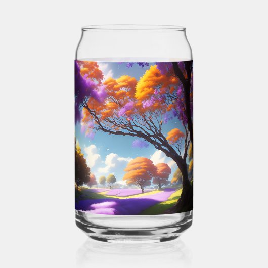 Lavender Dreams Under Jacaranda Skies, Dosenglas (Vorderseite)