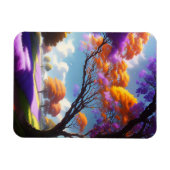 Lavender Dreams Under Jacaranda Skies, Magnet (Horizontal)