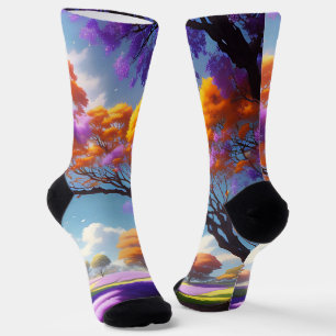 Lavender Dreams Under Jacaranda Skies, Socken
