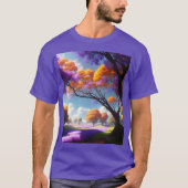 Lavender Dreams Under Jacaranda Skies, T-Shirt (Vorderseite)
