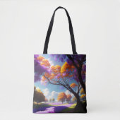 Lavender Dreams Under Jacaranda Skies, Tasche (Vorderseite)
